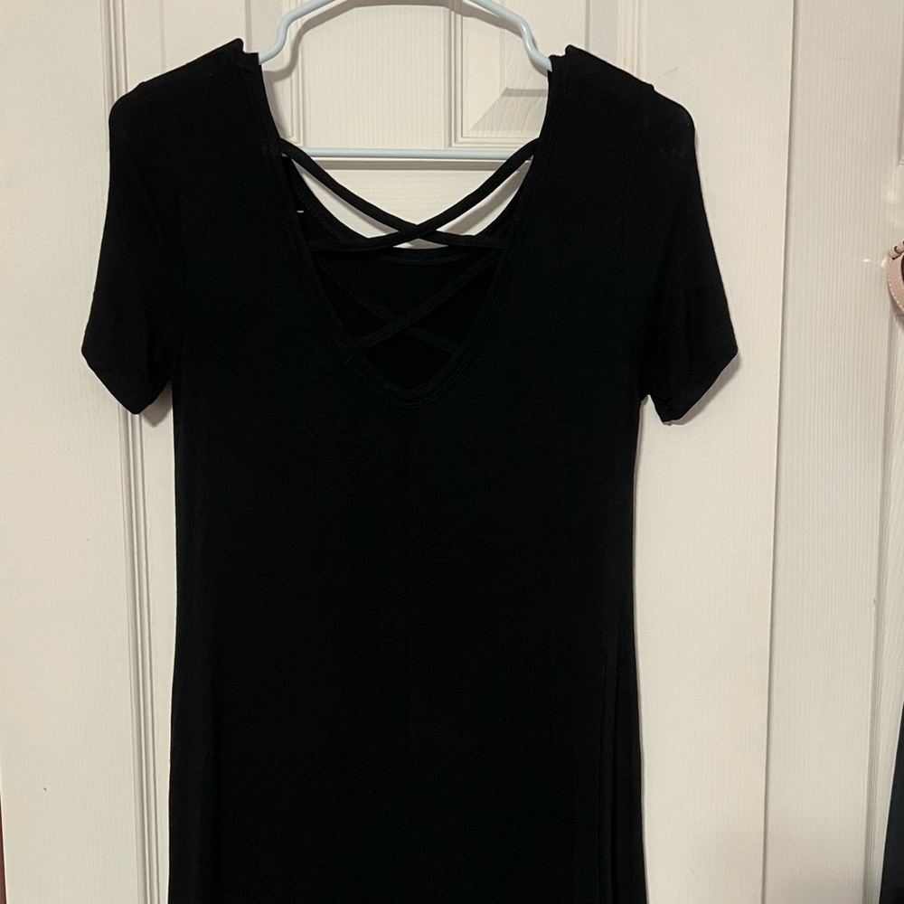 Black T-Shirt Dress